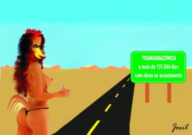 transamazônia l Artes digitais intitulada "transamazônia l" por Josil, Obras de arte originais