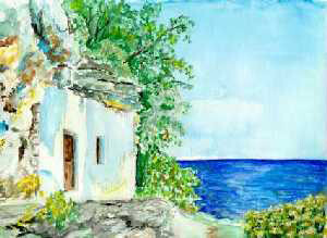 Drawing titled "Sunny" by Elen Gera, Original Artwork