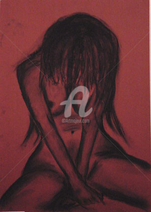 Drawing titled "NU$$$" by Elen Gera, Original Artwork
