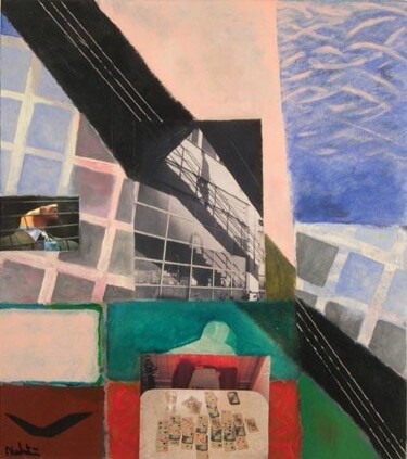 Painting titled "The escape plan" by Erik Nordström, Original Artwork, Acrylic