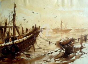 Painting titled "Goa04" by Kishore Singh, Original Artwork