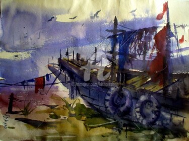Painting titled "Goa06" by Kishore Singh, Original Artwork