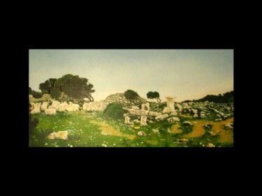 Malerei mit dem Titel "Taula" von Oleos Heiko, Original-Kunstwerk
