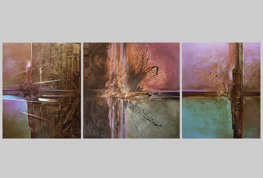 Peinture intitulée "AU TRAVERS" par Siegfried Andre, Œuvre d'art originale