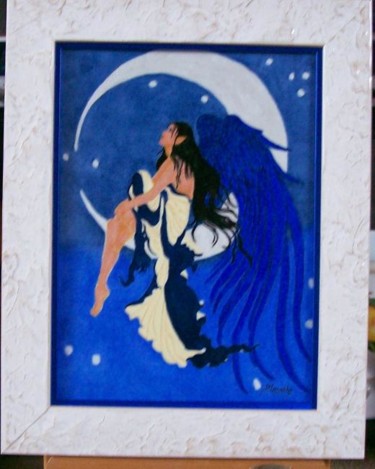 Peinture intitulée "L'évasion dans le c…" par Monette O'Neill, Œuvre d'art originale