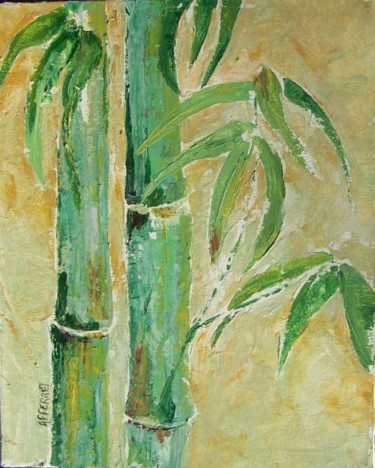 Peinture intitulée "Petits grains de lu…" par Anne-Frédérique Ferret, Œuvre d'art originale, Huile