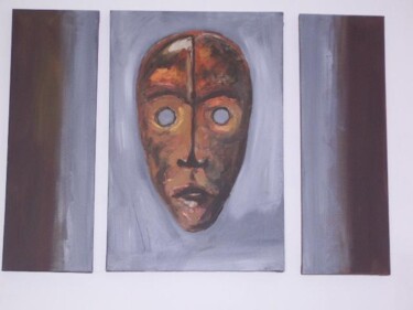 Peinture intitulée "TRYPTIQUE" par Jean-Michel Eudeline, Œuvre d'art originale, Autre