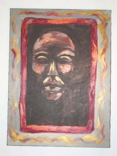 Peinture intitulée "PORTRAIT" par Jean-Michel Eudeline, Œuvre d'art originale, Autre