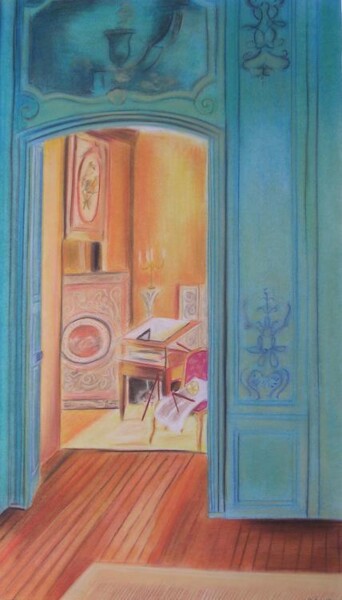 Painting titled "DSCN2192.jpg" by Hortense Fortin, Original Artwork, Oil