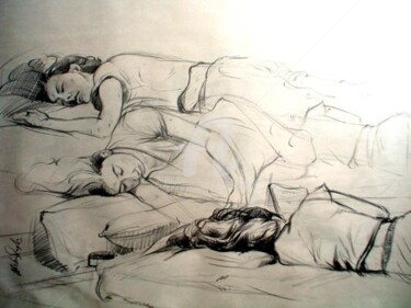 Painting titled "sketch01" by Kishore Singh, Original Artwork