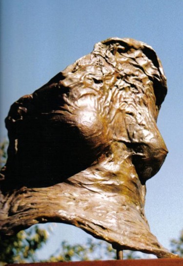 Sculpture titled "bustier ,bronze" by James Mercurin-James, Original Artwork