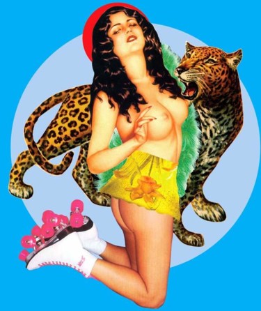 Digital Arts titled "Celeste.jpg" by Ximena Santillana, Original Artwork