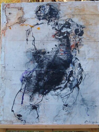 Peinture intitulée "sans titre" par Catherine Monmarson, Œuvre d'art originale