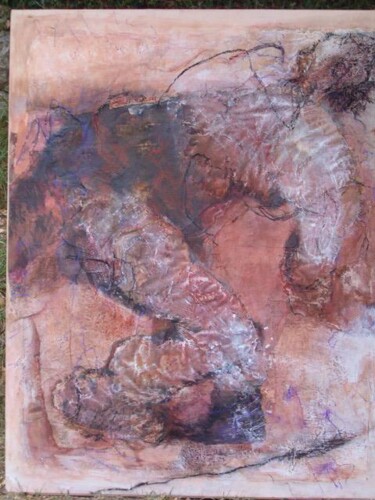 Peinture intitulée "estafilade" par Catherine Monmarson, Œuvre d'art originale
