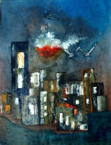 Peinture intitulée "ENVOL" par Roberto Carlo Innocenti, Œuvre d'art originale