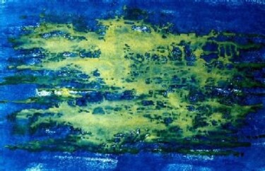 Peinture intitulée "ETANG ( Vinilique e…" par H . Mortazavi, Œuvre d'art originale