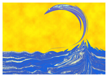 Digital Arts titled "unabion" by Choko Nakazono, Original Artwork, 2D Digital Work