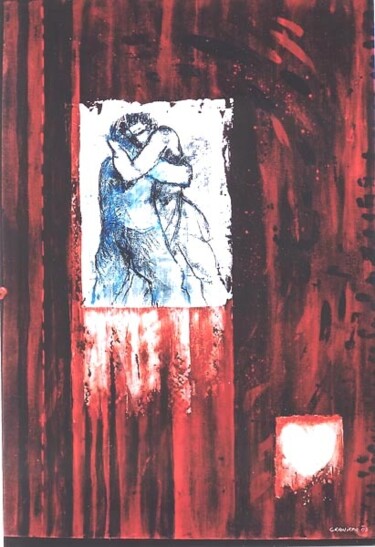 Peinture intitulée "Valentine" par Pnina Granirer, Œuvre d'art originale