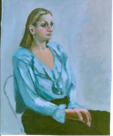 Peinture intitulée "Model 02 Claire" par Maurice Tessier, Œuvre d'art originale