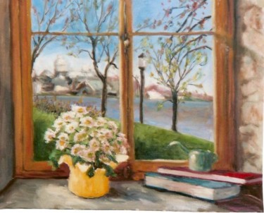 Peinture intitulée "Demo arret culturel" par Maurice Tessier, Œuvre d'art originale