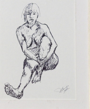 Peinture intitulée "Dessins 0533" par Maurice Tessier, Œuvre d'art originale