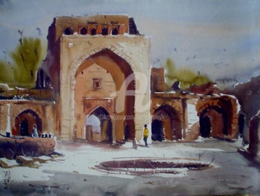 Painting titled "Delhi03" by Kishore Singh, Original Artwork