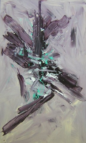 Painting titled "Unknown Logic 37ap" by Richard Herr, Original Artwork, Acrylic