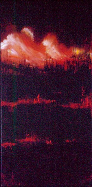 Arousing Thunder Painting titled "Arousing Thunder" by Renee Amitai, Original Artwork