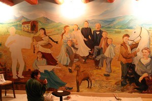 Peinture intitulée "il ne reste que le…" par Nanou, Œuvre d'art originale