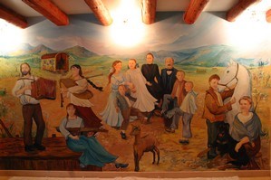 Peinture intitulée "trois générations" par Nanou, Œuvre d'art originale
