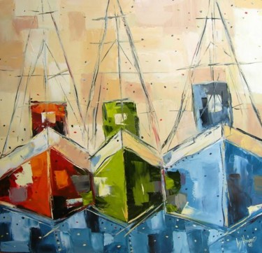 Painting titled "My Girls" by Ivy Howard, Original Artwork