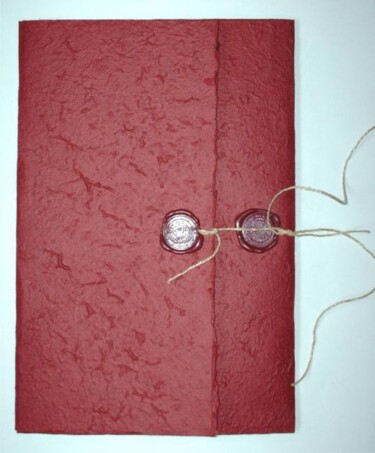 Peinture intitulée "couverture du livre…" par Arc, Œuvre d'art originale