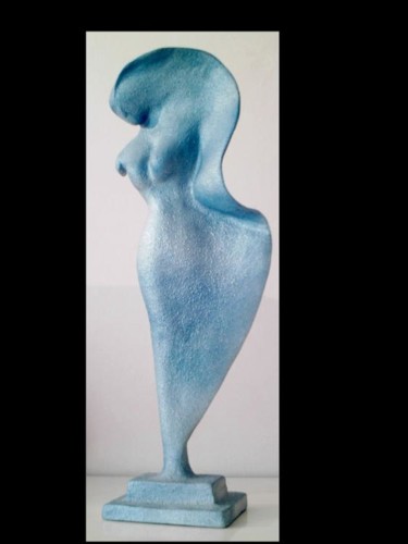 Sculpture titled "Lucyl" by Vall, Original Artwork, Terra cotta