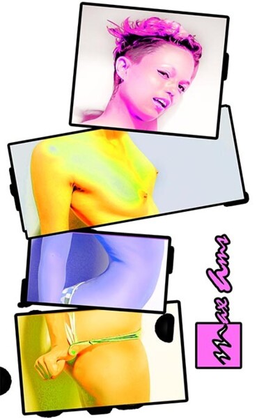 摄影 标题为“ECLAT 2” 由Max Ams, 原创艺术品, 数码摄影 安装在有机玻璃上