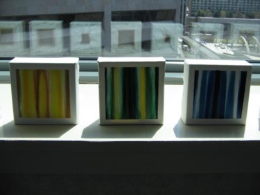 绘画 标题为“Mini Neons” 由Richard Mangold, 原创艺术品, 油
