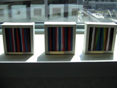 绘画 标题为“Mini Neons” 由Richard Mangold, 原创艺术品, 油