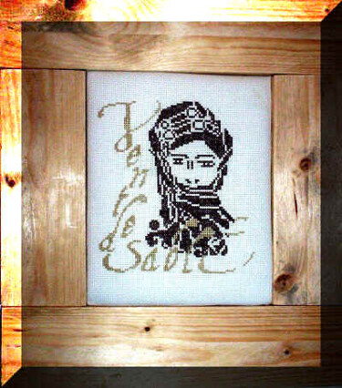 Artisanat intitulée "Touareg" par Martine Borsa, Œuvre d'art originale