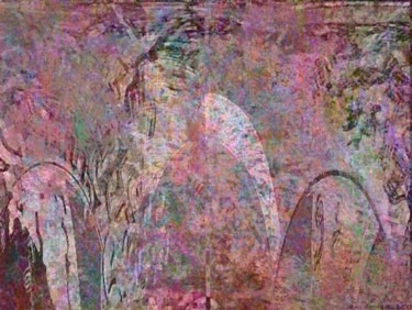 Painting titled "rainbow doors" by Millenia Foxtrot (Shadow Zero), Original Artwork