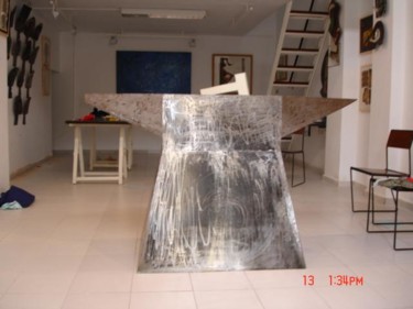 Painting titled "enclum" by Zahti, Original Artwork