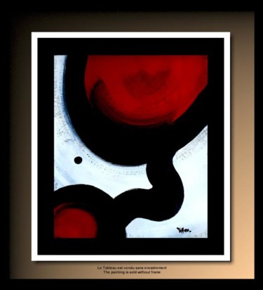 「Abstraction Sk06」というタイトルの絵画 Tehosによって, オリジナルのアートワーク, オイル