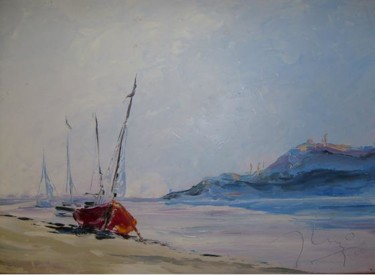 Pintura titulada "Mediterraneo" por Ugo Paccioretti, Obra de arte original