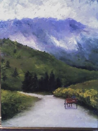 Pintura titulada "Merlo" por Ugo Paccioretti, Obra de arte original