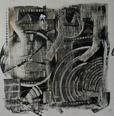 Peinture intitulée "sans titre" par Yves Cairoli, Œuvre d'art originale