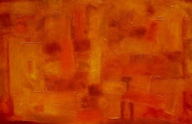 Pintura titulada "parcelas II" por Juan Sacristan, Obra de arte original, Oleo