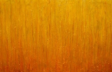 Pintura titulada "milpa al medio dia" por Juan Sacristan, Obra de arte original, Oleo