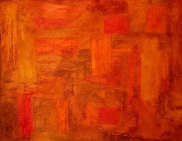 Pintura titulada "parcelas I" por Juan Sacristan, Obra de arte original, Oleo