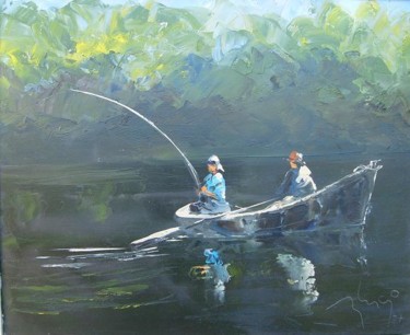 Pintura titulada "Falkner" por Ugo Paccioretti, Obra de arte original