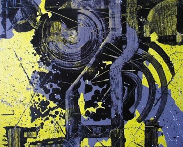 Peinture intitulée "batman3" par Yves Cairoli, Œuvre d'art originale