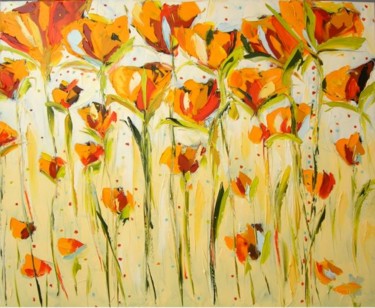 Painting titled "Growing Stronger" by Ivy Howard, Original Artwork