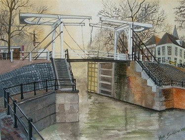 Pittura intitolato "Friesland Netherlan…" da Mark Christian Soetebier, Opera d'arte originale